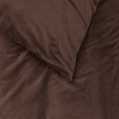 Kissenbezüge Velvet Chocolate 60x70 cm – 2er-Pack