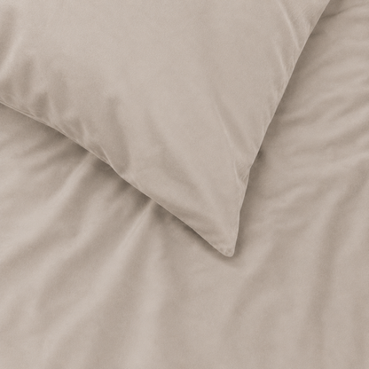 Kissenbezüge Velvet Greige 60x70 cm – 2er-Pack