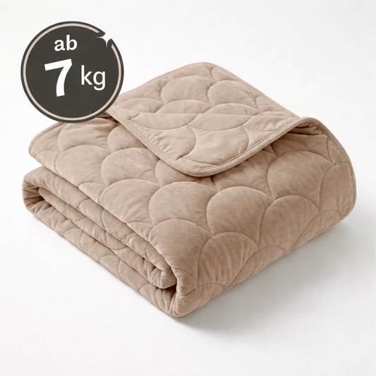 YNOT Dreamblanket Calm – Gewichtsdecke Velvet Taupe