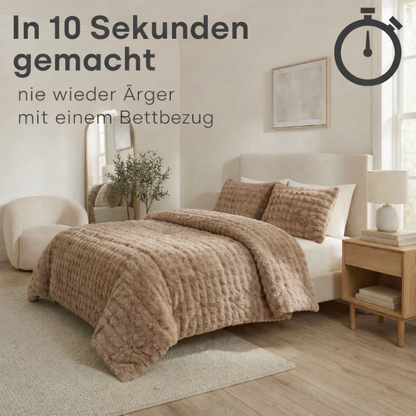 YNOT Dreambed Cloud Pom Pom Fur Taupe