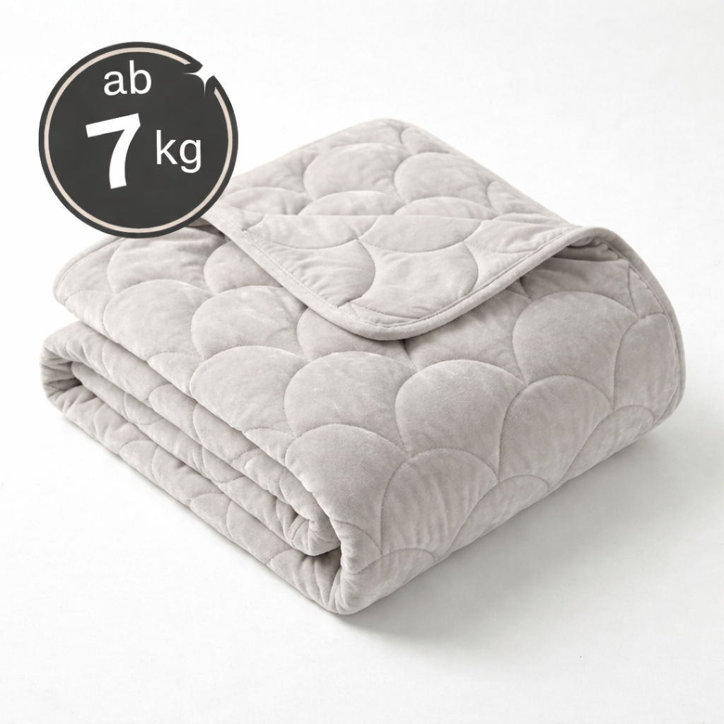 YNOT Dreamblanket Calm – Gewichtsdecke Velvet Greige