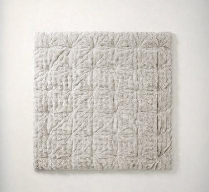 YNOT Dreambed Cloud Pom Pom Fur Greige