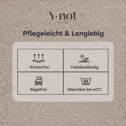 Splittopper Spannbettlaken Premium Doppel-Jersey Baumwolle Taupe