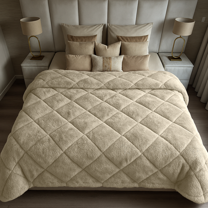 Bettdecke Ohne Bezug Teddy Fluffy™ Nude