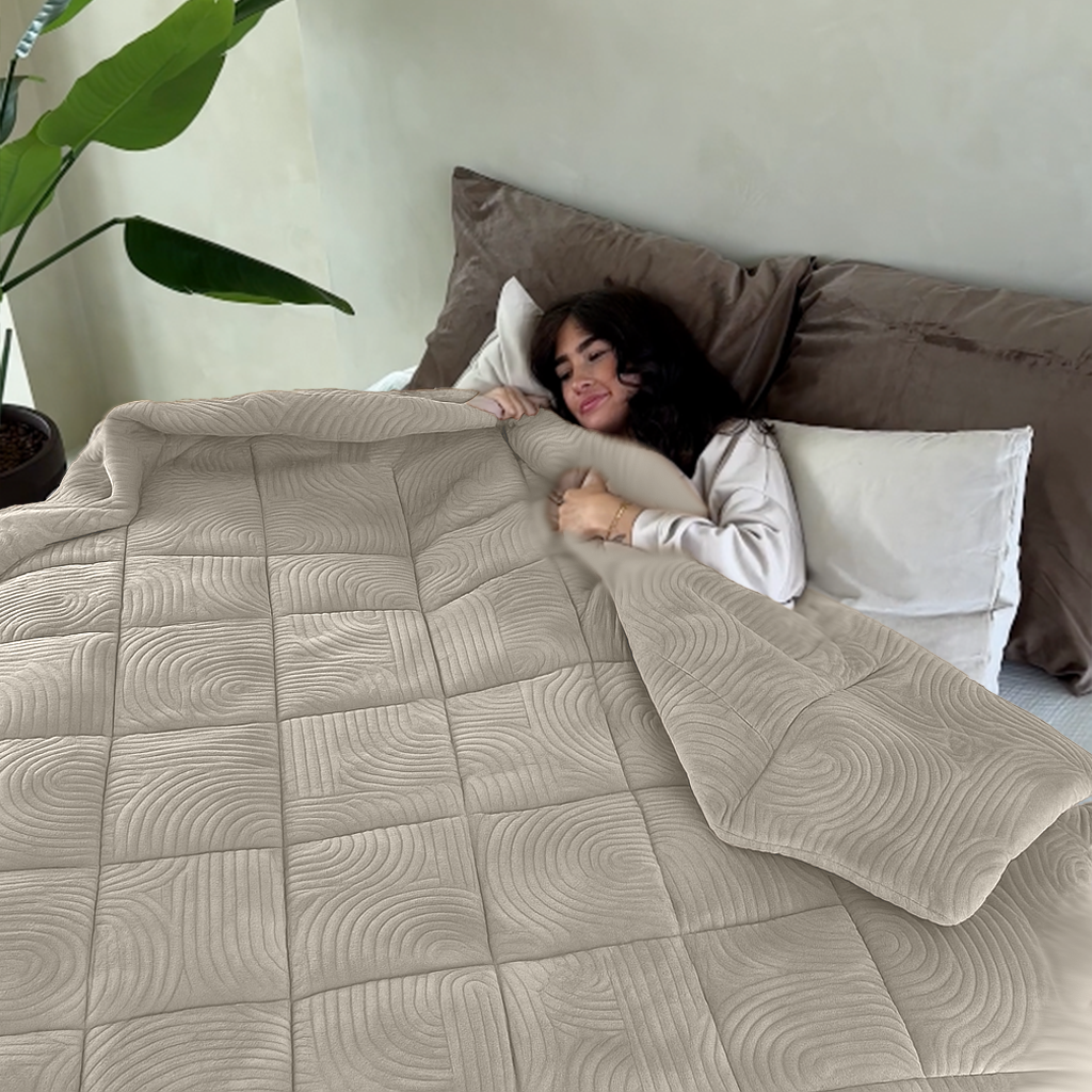 Kissenbezüge Velvet Japandi Sand 60x70 cm – 2er-Pack