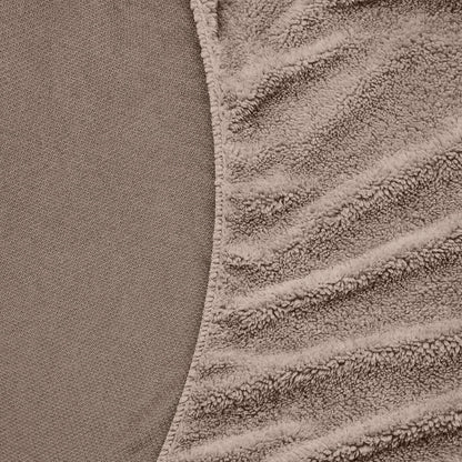 Matratzen-Spannbettlaken Teddy – Iced Coffee Taupe