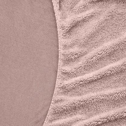 Matratzen-Spannbettlaken Teddy – Blush Pink