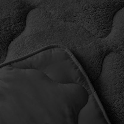 Teddy™ Decke ohne Bezug – Earl Grey Anthrazit