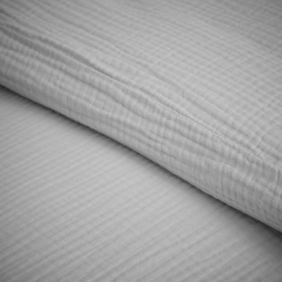 Matras Hoeslaken Mousseline 220TC Grey