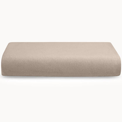 Topper-Spannbettlaken Jersey Premium Taupe