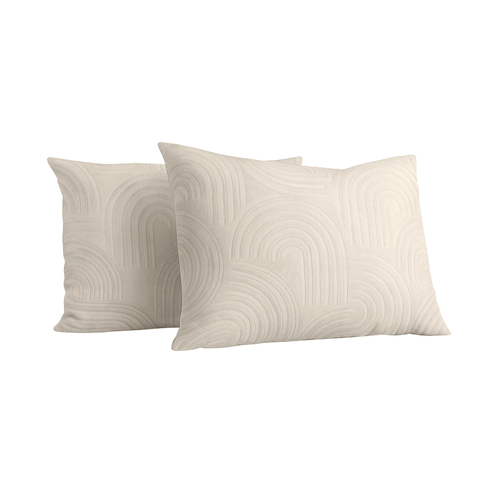 Kissenbezüge Velvet Japandi Sand 60x70 cm – 2er-Pack