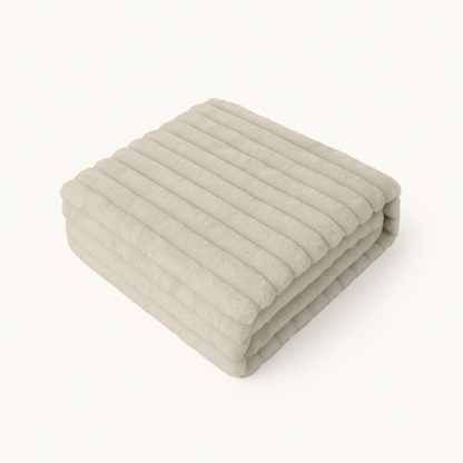 Teddy Chunky Rib™ Kissenbezüge Sand 60x70cm 2er-Pack