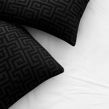 Velvet™ Designer Black Kissenbezüge 60x70cm 2er-Pack