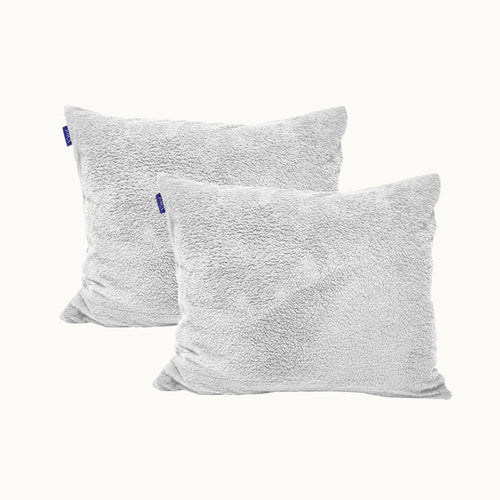 Kissenbezüge Teddy Stone Grey 60×70 cm – 2er-Pack