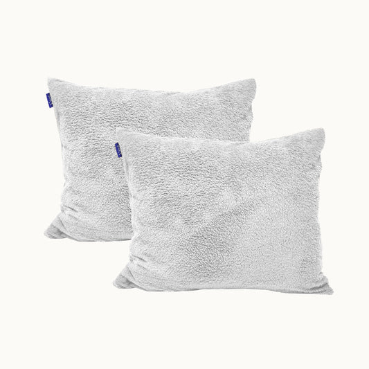 Kissenbezüge Teddy Stone Grey 60×70 cm – 2er-Pack