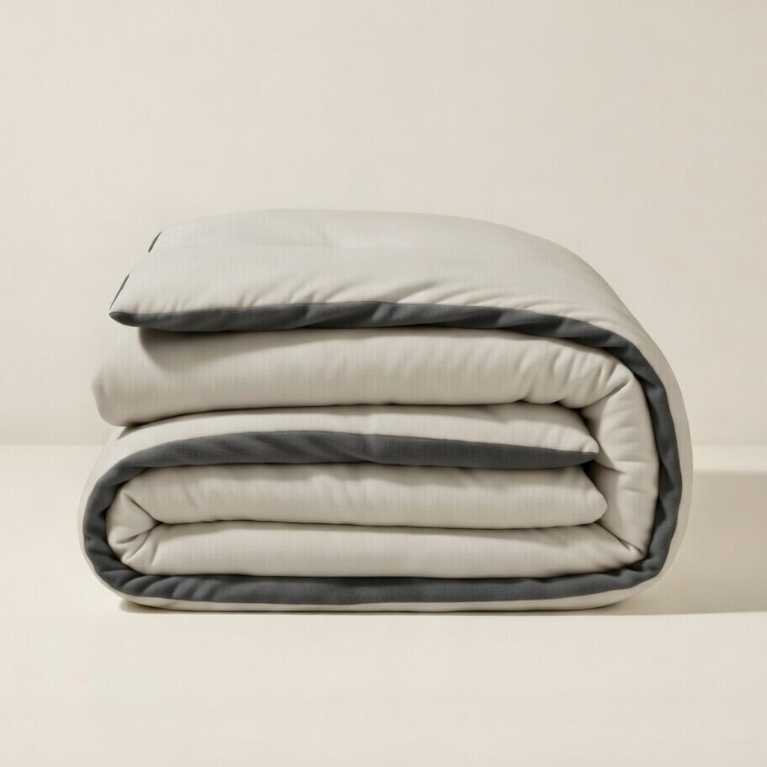 YNOT Dreambed Signature Jersey Flanell Anthrazit/Greige