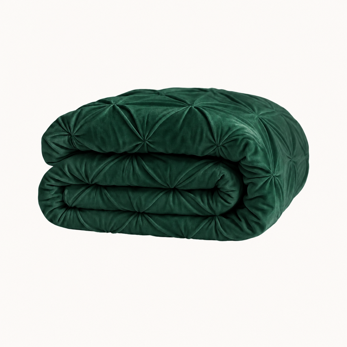 Y-NOT Velvet Diamond Dekbed Dunkelgrün