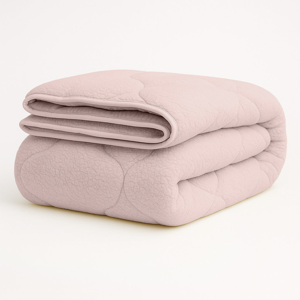 Teddy™ Decke ohne Bettbezug Blush Pink