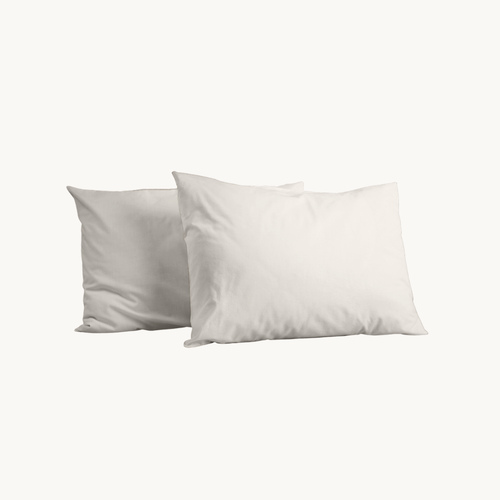 Y-NOT Kissenbezüge Offwhite 60x70 cm 2er-Pack