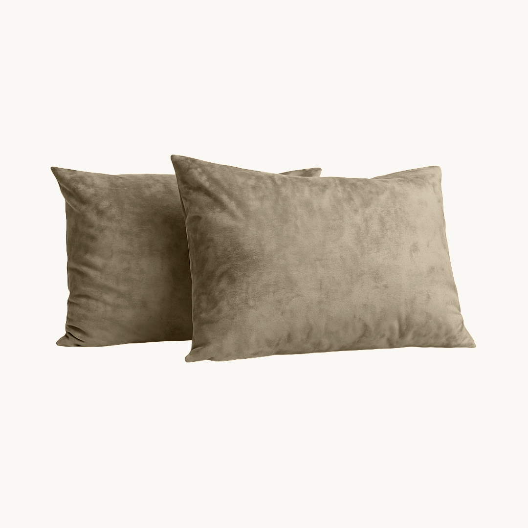 Kissenbezüge Velvet Chenille 60x70 cm – 2er-Pack