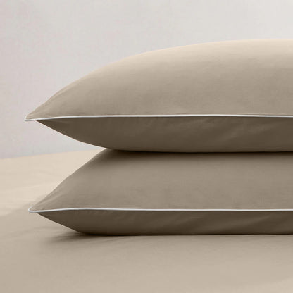 Kussenslopen  ClimaPercal™ Taupe/Grey 60x70 cm  2-pack