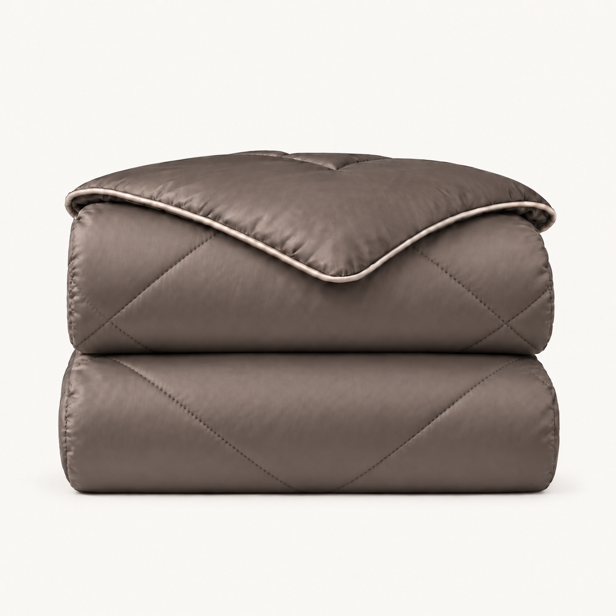 Y-NOT Bambus Bettdecke Taupe