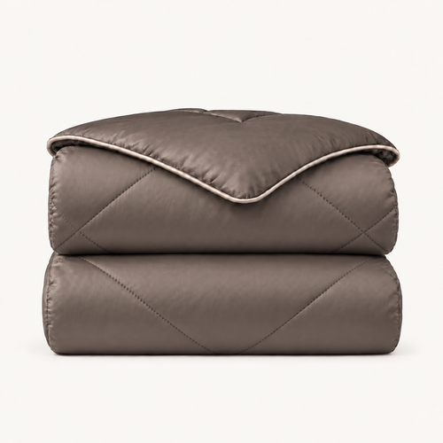 Y-NOT Bambus Bettdecke Taupe