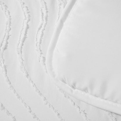 Bettdecke Ohne Bezug Japandi Waves Weiß