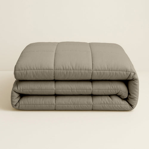 Bettdecke ohne Bezug Stone Washed Taupe