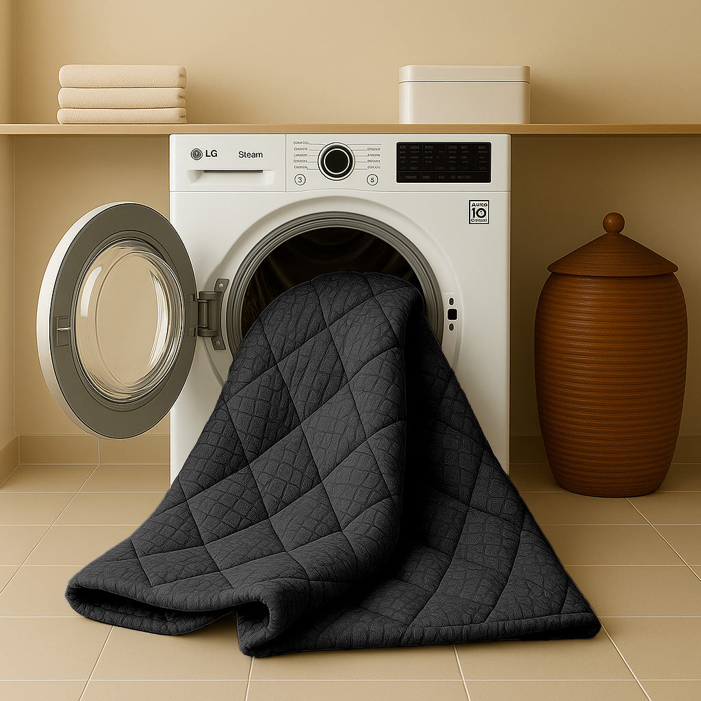 Bettdecke Ohne Bezug Samt Snake Skin Jet Black