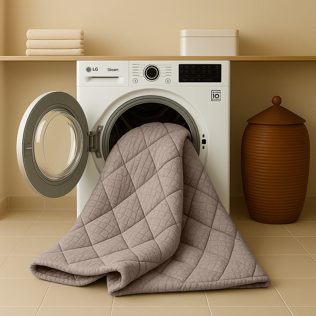 Bettdecke Ohne Bezug Samt Snake Skin Desert Taupe