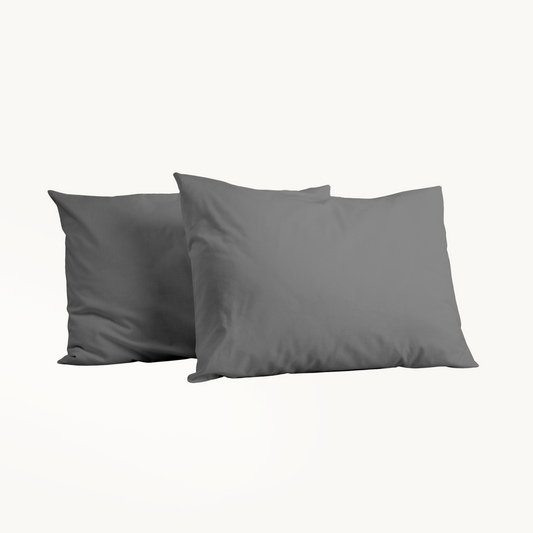 Kissenbezüge Premium Baumwolle Earl Grey 60x70 cm (2er-Pack)