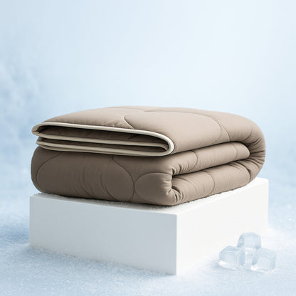 Kühlendes Sommerbett ohne Bezug ClimaPercal™ Taupe/Grau