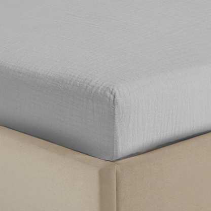 Matras Hoeslaken Mousseline 220TC Grey