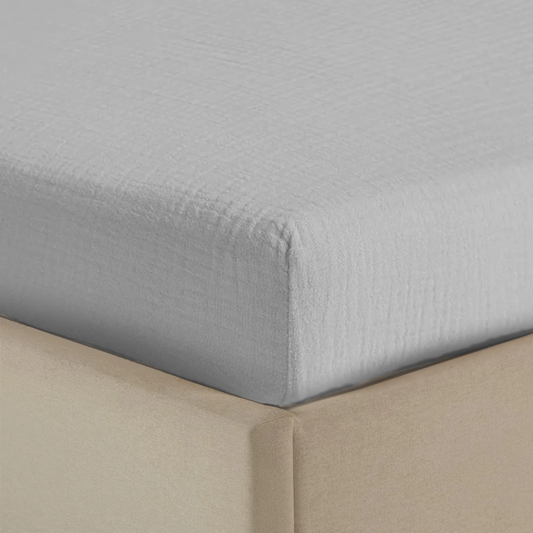 Matras Hoeslaken Mousseline 220TC Grey