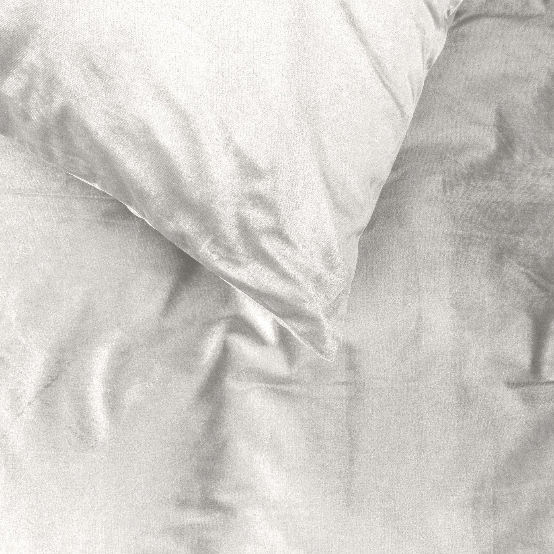 Fluweel/Velvet Kussenslopen Silver - Y-NOT | be different