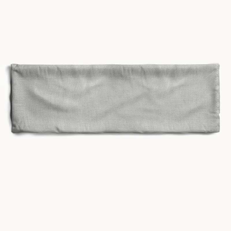 Bodypillow Kissenbezug Premium Baumwolle Grau 40x145 cm