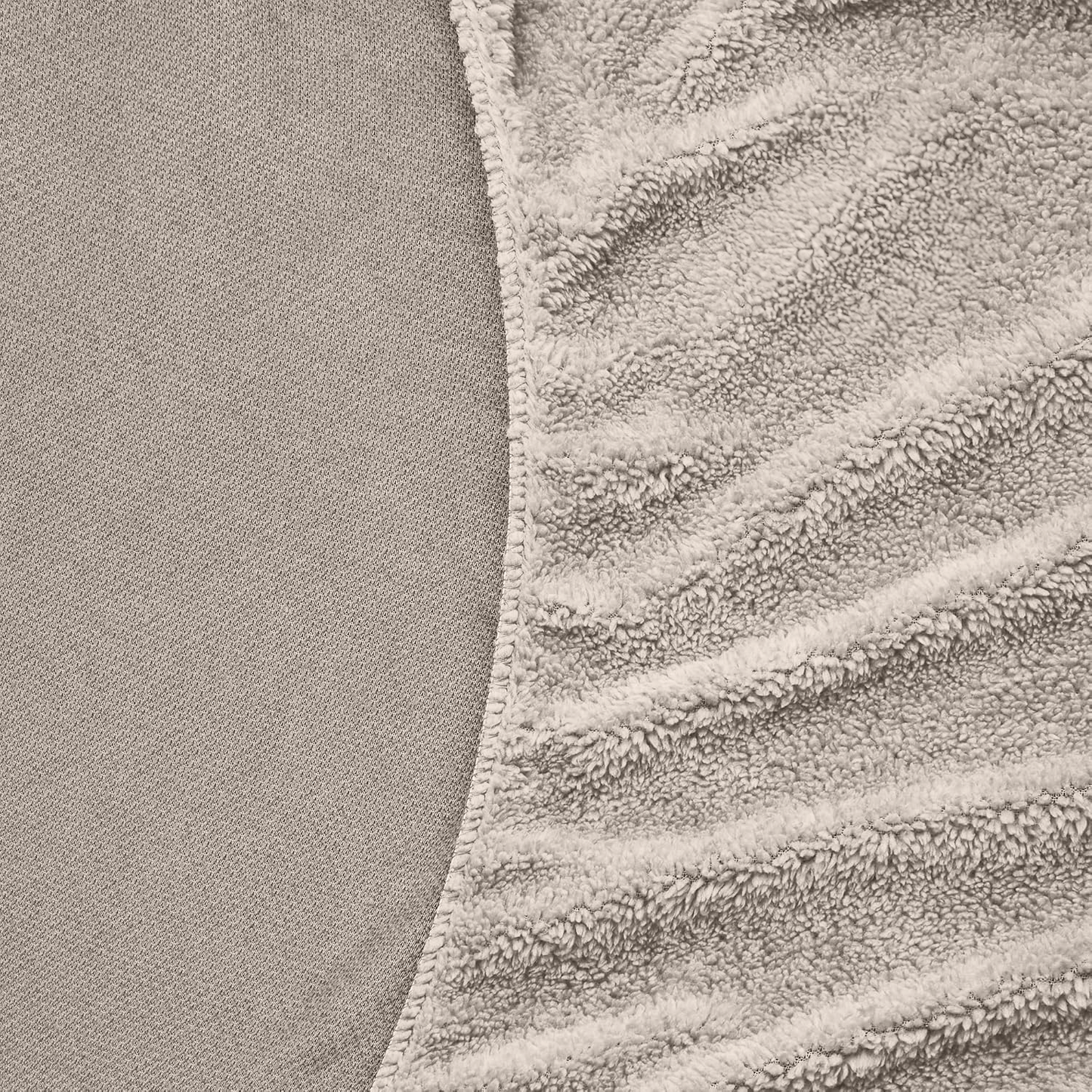 Matratzen-Spannbettlaken Teddy – Iced Coffee Taupe