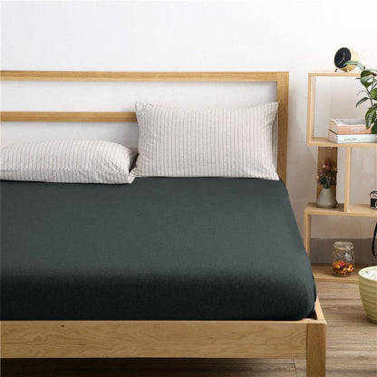 Jersey Premium Spannbettlaken Earl Grey