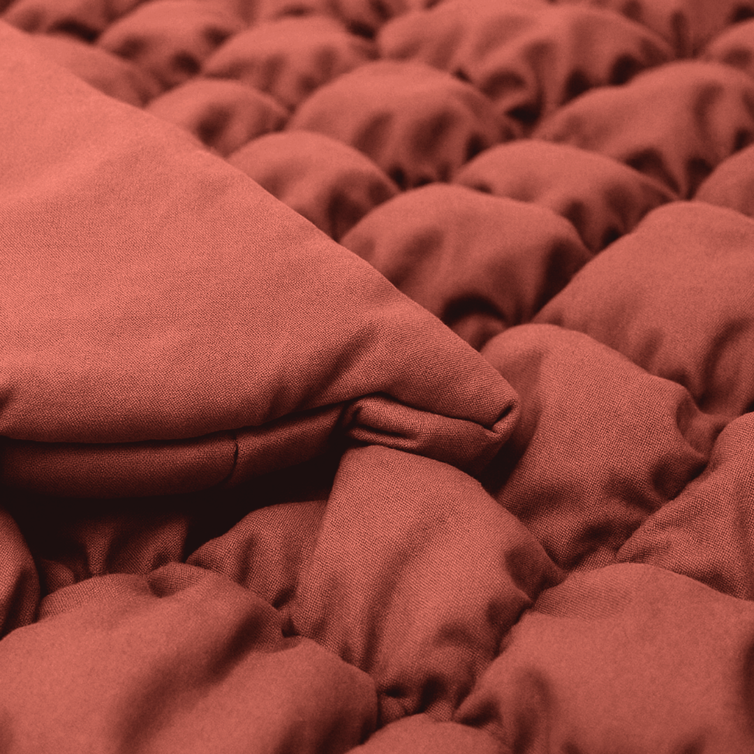 Bettdecke Ohne Bezug Fluffy Cube Rum Raisin