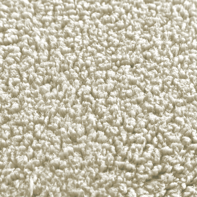 Matratzen-Spannbettlaken Teddy – Cappuccino White