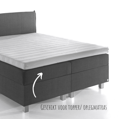 Topper-Spannbettlaken Jersey Premium Pure White
