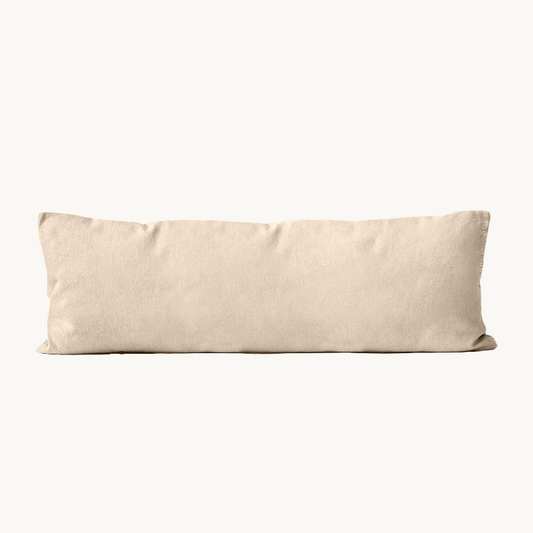 Bodypillow Kissenbezug Premium Baumwolle Sand 40x145 cm